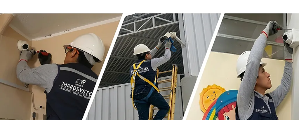 Soporte mantenimineto e instalacion de camaras de seguridad JHARDSYSTEX