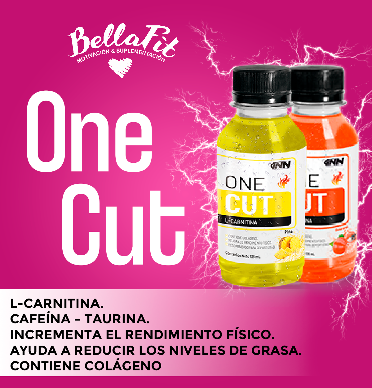one cut